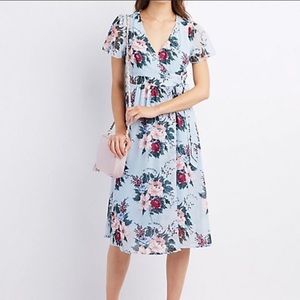 Charlotte Russe Floral wrap dress